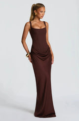 Maxi dresses : Robe longue moulante femme dos nu in van Seroa