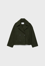 other : Veste Croisée Femme en Laine Élégante - Coupe Ajustée pour Hiver in van Seroa