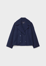 other : Veste Croisée Femme en Laine Élégante - Coupe Ajustée pour Hiver in van Seroa