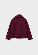 other : Veste Croisée Femme en Laine Élégante - Coupe Ajustée pour Hiver in van Seroa