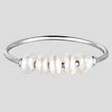 other : Bague Élégante avec Perles Discrètes Femme in Couleur argent van Seroa