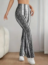 other : Pantalon Fluide Femme Imprimé Polyester in van Seroa