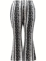 other : Pantalon Fluide Femme Imprimé Polyester in van Seroa