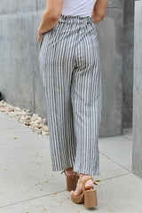 skirts : Pantalon Fluide Femme Rayé in Rayé van Seroa