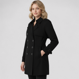 Autumn Collection : Trenchcoat Femme en Coton Ajusté Autumn Collection in van Seroa